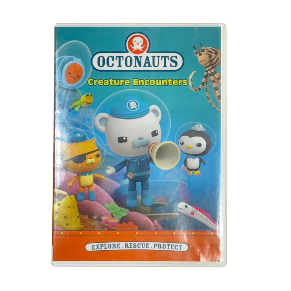 Octonauts Creature Encounters 8 Action Episodes Kids DVD Animated Ocean Blue